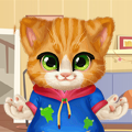 Rusty Kitten: Bath Time
